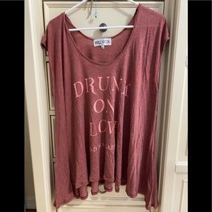 Wildfox Swing Tee -Drunk on Love (and Margaritas)
